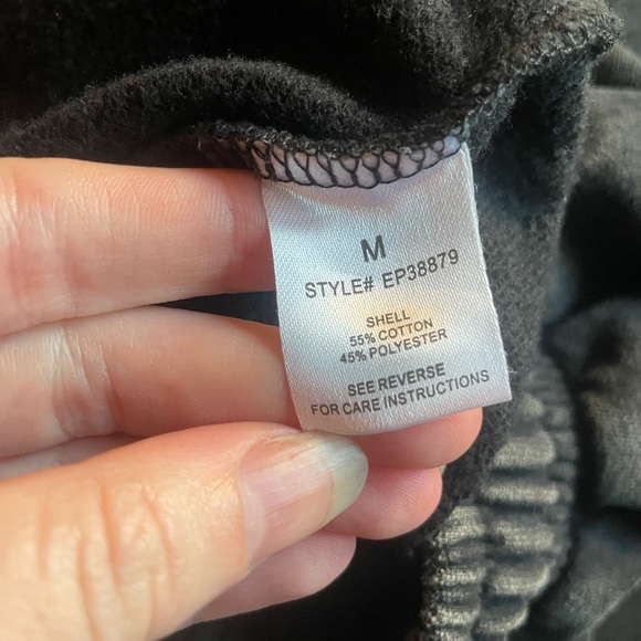 Oli & Hali Cargo Sweatpants Wide Leg Distressed Wash Size M - Picture 8 of 8